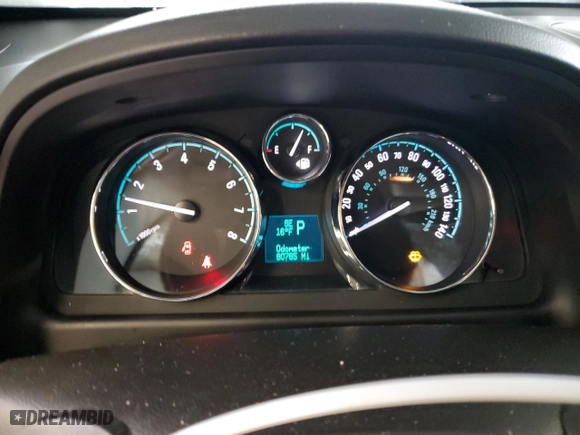 2014 Chevrolet Captiva Sport Fleet LTZ with VIN 3GNAL4EK3ES607532, listed as a Copart auction lot 45932585 with 80,765 mi miles and Salvage Title. Bid and sale history available at carsss.com. Image 9.