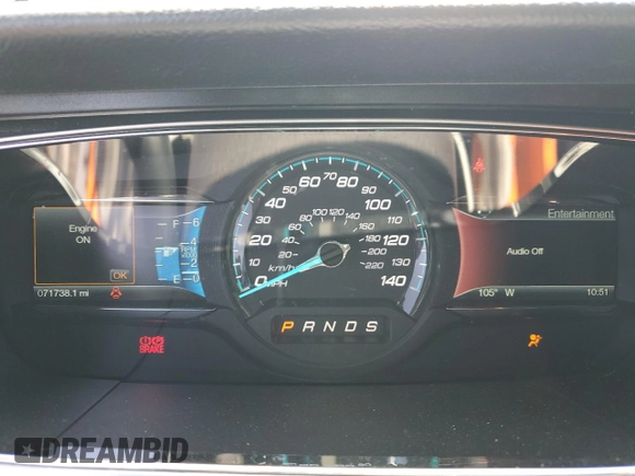 2018 Ford Taurus SEL with VIN 1FAHP2E87JG115802, listed as a Copart auction lot 61454325 with 71,738 mi miles and Salvage title. Bid and sale history available at DreamBid. Image 9.