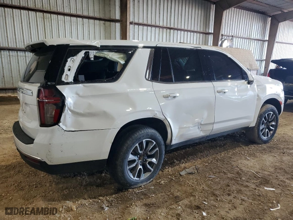 2022 Chevrolet Tahoe Commercial with VIN 1GNSKLED0NR215582, listed as a Copart auction lot 42316485 with 7,724 mi miles and Clean Title. Bid and sale history available at carsss.com. Image 3.