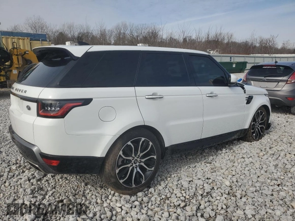 2022 Land Rover Range Rover Sport HSE Silver Edition z VIN SALWR2SU9NA224485, wystawiony jako Copart lot #44970195 z przebiegiem Nie podano mil oraz Szkoda całkowita • Salvage title. Historia ofert i sprzedaży dostępna na DreamBid. Obrazek 3.
