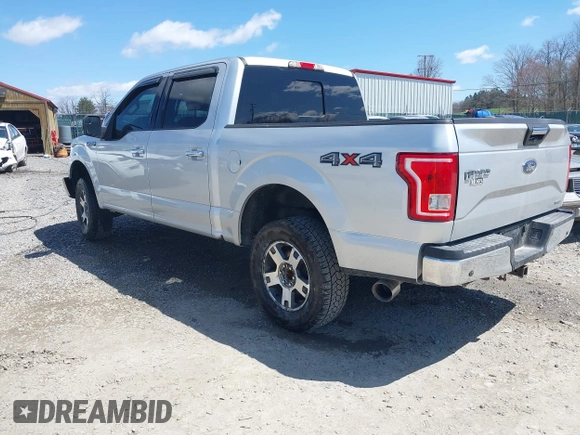 2015 Ford F-150 XLT with VIN 1FTEW1EF2FFC28742, listed as a IAAI auction lot 41983342 with 127,341 mi miles and . Bid and sale history available at DreamBid. Image 3.