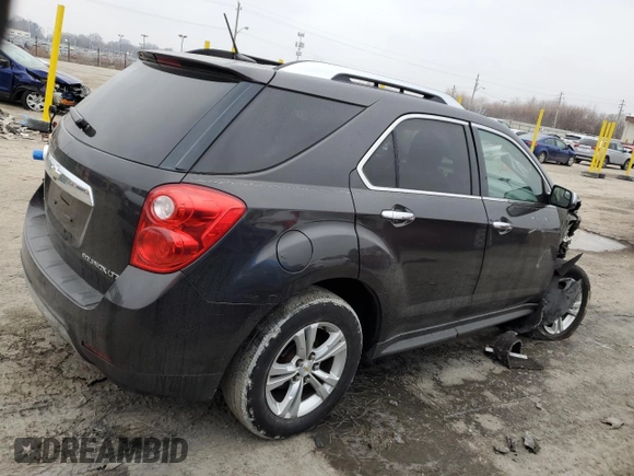 2013 Chevrolet Equinox LTZ z VIN 2GNFLGEK0D6285016, wystawiony jako Copart lot #45024995 z przebiegiem 134 591 mil mil oraz Szkoda całkowita • Salvage title. Historia ofert i sprzedaży dostępna na DreamBid. Obrazek 3.