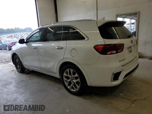 2019 Kia Sorento SX Limited with VIN 5XYPKDA53KG448787, listed as a Copart auction lot 70853793 with 91,032 mi miles and Salvage Title. Bid and sale history available at carsss.com. Image 2.