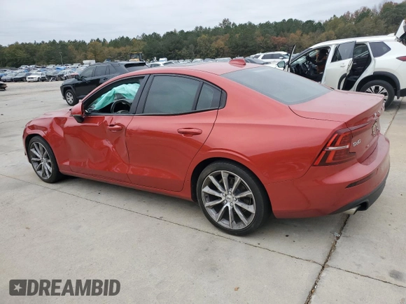 2019 Volvo S60 Momentum with VIN 7JR102FK5KG005814, listed as a Copart auction lot 77935604 with 81,922 mi miles and Salvage Title. Bid and sale history available at carsss.com. Image 2.