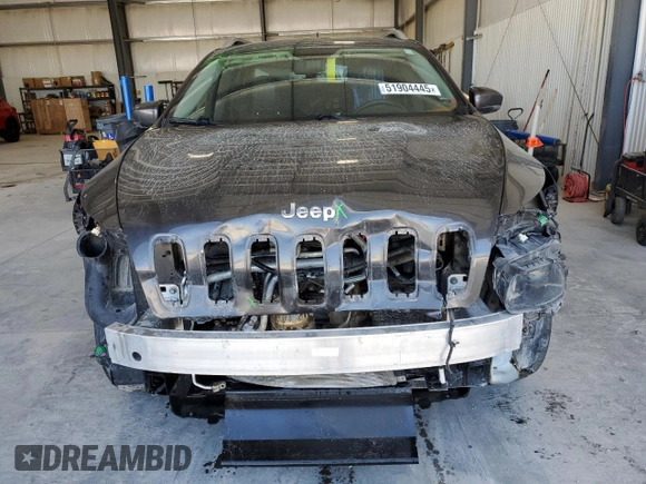 2014 Jeep Cherokee Limited with VIN 1C4PJMDS1EW232707, listed as a Copart auction lot 51904445 with Not Provided miles and Clean Title. Bid and sale history available at carsss.com. Image 5.