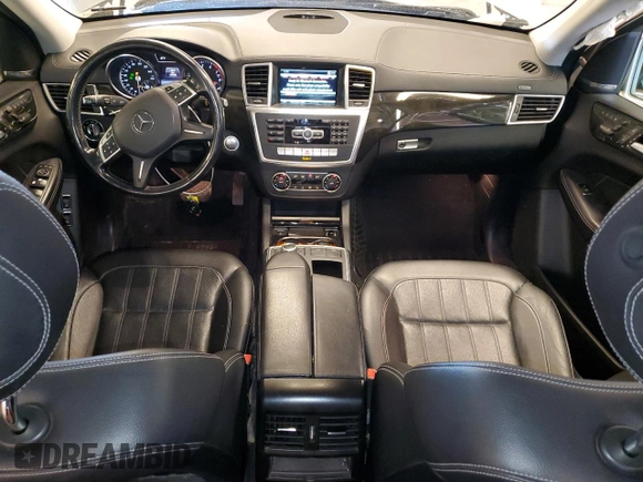 2016 Mercedes-Benz GL with VIN 4JGDF6EE9GA712675, listed as a Copart auction lot 77591294 with 164,208 mi miles and Salvage Title. Bid and sale history available at carsss.com. Image 8.