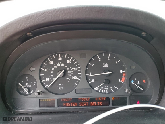 2004 BMW X5 4.4i with VIN 5UXFB53514LV04620, listed as a Copart auction lot 51008225 with 96,077 mi miles and Clean Title. Bid and sale history available at carsss.com. Image 9.