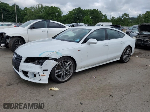 2015 Audi A7 Prestige z VIN WAU2GAFC5FN002704, wystawiony jako Copart lot #62985105 z przebiegiem 47 412 mil mil oraz Szkoda całkowita • Salvage title. Historia ofert i sprzedaży dostępna na DreamBid. Obrazek 1.