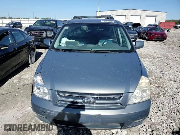 2008 Kia Sedona EX with VIN KNDMB233386223445, listed as a Copart auction lot 73741674 with 249,459 mi miles and Salvage Title. Bid and sale history available at carsss.com. Image 12.