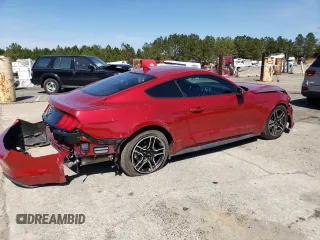 2021 Ford Mustang EcoBoost with VIN 1FA6P8TH2M5146422, listed as a Copart auction lot 45316453 with 13,530 mi miles. Bid and sale history available at carsss.com. Image 3.