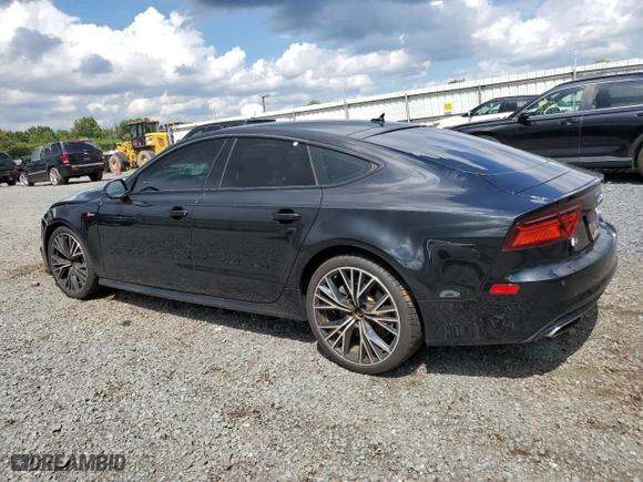 2017 Audi A7 Premium Plus with VIN WAUW2AFC9HN028869, listed as a Copart auction lot 67662504 with 67,397 mi miles and Salvage Title. Bid and sale history available at carsss.com. Image 2.