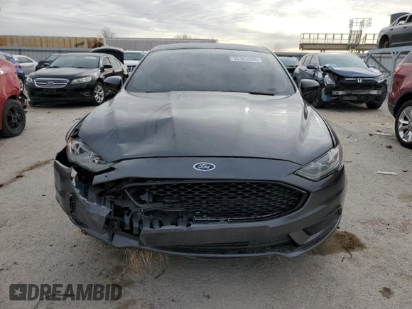 2018 Ford Fusion SE with VIN 3FA6P0H7XJR129538, listed as a Copart auction lot 50303455 with 126,514 mi miles and Salvage Title. Bid and sale history available at carsss.com. Image 5.