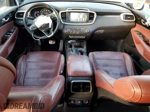 2016 Kia Sorento SXL with VIN 5XYPK4A12GG032749, listed as a Copart auction lot 85114774 with 111,220 mi miles and Salvage Title. Bid and sale history available at carsss.com. Image 8.