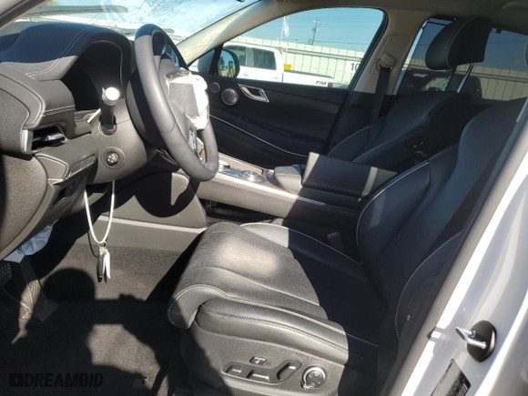 2024 Genesis GV80 with VIN KMUHBDSB4RU180475, listed as a Copart auction lot 88266685 with 25,191 mi miles and Salvage Title. Bid and sale history available at carsss.com. Image 7.