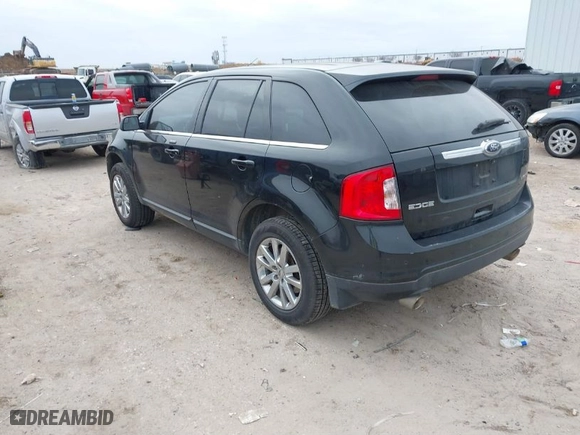 2014 Ford Edge Limited with VIN 2FMDK3KCXEBA30788, listed as a IAAI auction lot 41636699 with 130,697 mi miles. Bid and sale history available at carsss.com. Image 3.