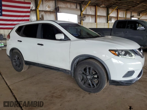2016 Nissan Rogue SV with VIN JN8AT2MTXGW025429, listed as a Copart auction lot 49287085 with 111,650 mi miles and Salvage Title. Bid and sale history available at carsss.com. Image 4.