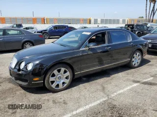2007 Bentley Flying Spur with VIN SCBBR93W57C046227, listed as a Copart auction lot 62095575 with 26,221 mi miles and Salvage title. Bid and sale history available at DreamBid. Image 1.