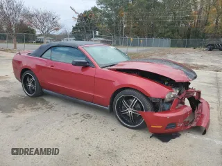 2011 Ford Mustang V6 with VIN 1ZVBP8EM8B5126401, listed as a Copart auction lot 82474674 with 170,384 mi miles and Salvage Title. Bid and sale history available at carsss.com. Image 4.