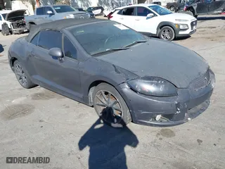 2011 Mitsubishi Eclipse GS Sport with VIN 4A37L5EF8BE001058, listed as a IAAI auction lot 41400790 with 104,482 mi miles. Bid and sale history available at carsss.com. Image 1.