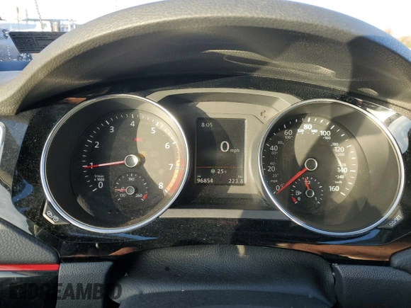 2016 Volkswagen Jetta Sedan 2.0T GLI SE with VIN 3VW5T7AJXGM407499, listed as a Copart auction lot 44046165 with 96,854 mi miles and Salvage Title. Bid and sale history available at carsss.com. Image 9.