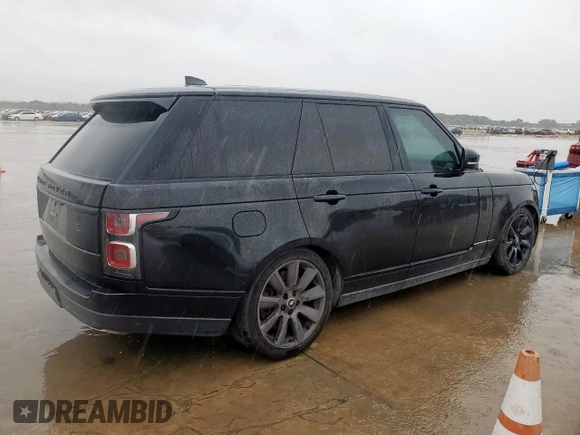 2019 Land Rover Range Rover HSE with VIN SALGS2SV0KA549670, listed as a Copart auction lot 64808565 with 140,043 mi miles and Clean title. Bid and sale history available at DreamBid. Image 3.