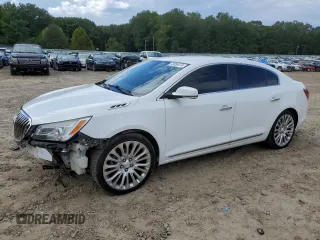2014 Buick LaCrosse Premium I with VIN 1G4GD5G32EF218750, listed as a Copart auction lot 86491764 with 166,269 mi miles and Salvage Title. Bid and sale history available at carsss.com. Image 1.