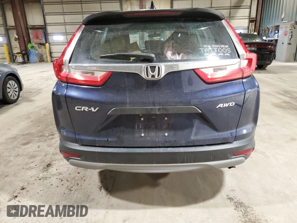 2018 Honda CR-V LX with VIN 2HKRW6H37JH234132, listed as a Copart auction lot 86169604 with 136,342 mi miles and Salvage Title. Bid and sale history available at carsss.com. Image 6.