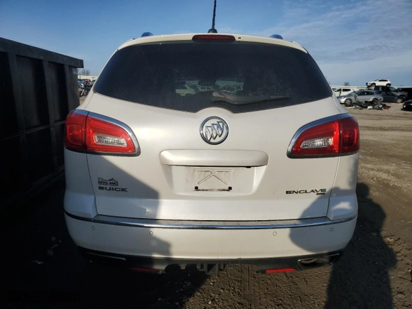 2016 Buick Enclave Premium with VIN 5GAKVCKD1GJ312779, listed as a Copart auction lot 46701175 with 121,224 mi miles and Salvage Title. Bid and sale history available at carsss.com. Image 6.