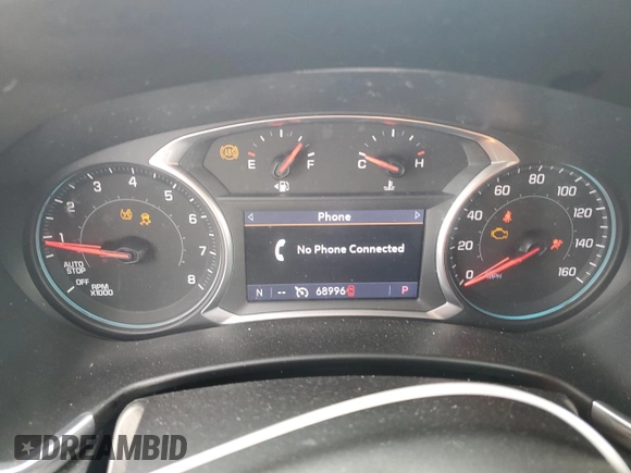 2019 Chevrolet Equinox LT with VIN 2GNAXLEX7K6225931, listed as a Copart auction lot 50441775 with 68,996 mi miles and Non Repairable. Bid and sale history available at DreamBid. Image 9.
