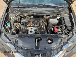 2013 Honda Civic LX with VIN 2HGFB2F56DH580635, listed as a Copart auction lot 59055755 with 52,186 mi miles and Clean title. Bid and sale history available at DreamBid. Image 7.