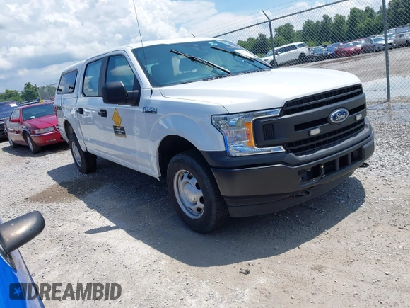 2019 Ford F-150 XL z VIN 1FTEW1EP1KFC57006, wystawiony jako IAAI lot #42637924 z przebiegiem 35 814 mil mil oraz . Historia ofert i sprzedaży dostępna na DreamBid. Obrazek 1.