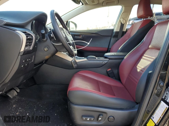2021 Lexus NX with VIN JTJDARDZ4M2253115, listed as a Copart auction lot 45311665 with 53,574 mi miles and Salvage Title. Bid and sale history available at carsss.com. Image 7.