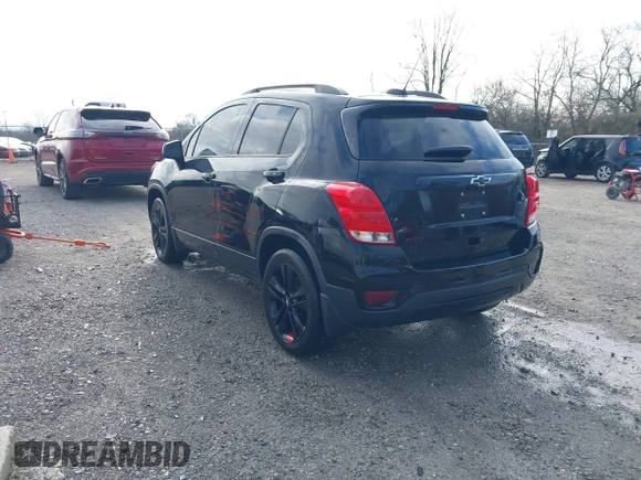 2018 Chevrolet Trax LT with VIN 3GNCJPSB0JL378879, listed as a IAAI auction lot 41887340 with 112,314 mi miles and . Bid and sale history available at carsss.com. Image 3.