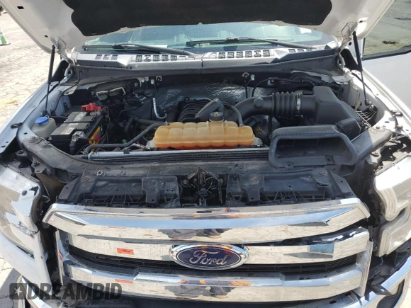 2017 Ford F-150 XL with VIN 1FTFW1EF7HFA18550, listed as a Copart auction lot 54400125 with 94,245 mi miles and Salvage Title. Bid and sale history available at carsss.com. Image 11.