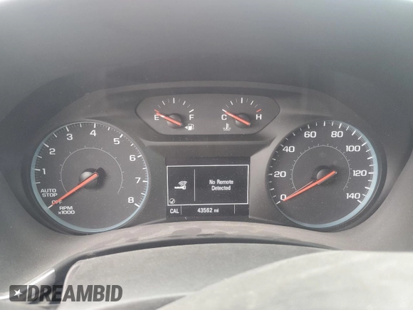 2018 Chevrolet Equinox LT z VIN 2GNAXSEV0J6243503, wystawiony jako Copart lot #58794125 z przebiegiem 43 562 mil mil oraz Szkoda całkowita • Salvage title. Historia ofert i sprzedaży dostępna na DreamBid. Obrazek 9.