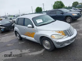 2002 Chrysler PT Cruiser with VIN 3C4FY48B12T207129, listed as a IAAI auction lot 42184699 with 95,377 mi miles. Bid and sale history available at carsss.com. Image 1.