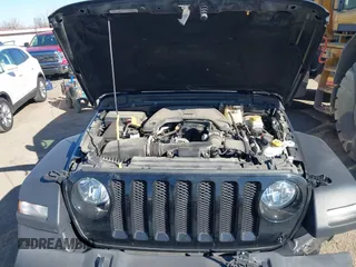 2021 Jeep Wrangler Sport with VIN 1C4GJXAG8MW559296, listed as a IAAI auction lot 41759848 with 47,374 mi miles and . Bid and sale history available at DreamBid. Image 10.