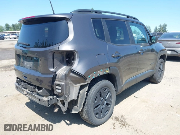 2018 Jeep Renegade Upland с VIN ZACCJBAB9JPH37764, выставлен на аукционе IAAI как лот 42403618 с пробегом 100 151 миль миль и . История ставок и продаж доступна на DreamBid. Изображение 4.