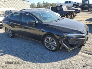 2018 Honda Clarity Plug-In Hybrid with VIN JHMZC5F16JC014141, listed as a Copart auction lot 77405734 with 78,452 mi miles and Clean Title. Bid and sale history available at carsss.com. Image 4.