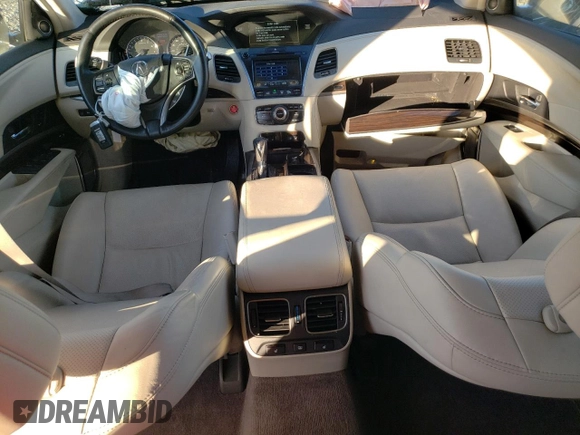 2016 Acura RLX Advance z VIN JH4KC1F96GC000944, wystawiony jako Copart lot #86581444 z przebiegiem 59 355 mil mil oraz Szkoda całkowita • Salvage title. Historia ofert i sprzedaży dostępna na DreamBid. Obrazek 8.
