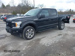 2018 Ford F-150 XL with VIN 1FTEW1EP2JFC58602, listed as a IAAI auction lot 41861045 with 149,399 mi miles. Bid and sale history available at carsss.com. Image 17.