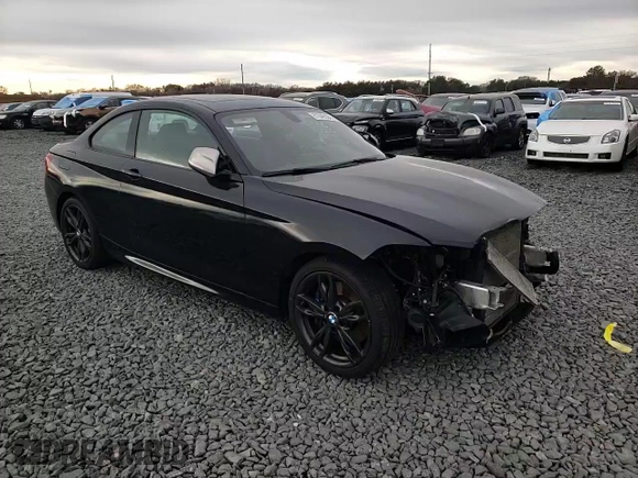 2016 BMW 2 Series M235i xDrive with VIN WBA1J9C5XGV695823, listed as a Copart auction lot 81548364 with 83,149 mi miles and Salvage Title. Bid and sale history available at carsss.com. Image 11.