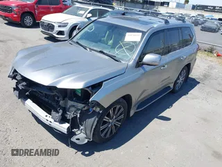 2017 Lexus LX with VIN JTJHY7AX2H4225800, listed as a IAAI auction lot 41878043 with 94,317 mi miles. Bid and sale history available at carsss.com. Image 2.