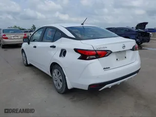 2020 Nissan Versa S with VIN 3N1CN8DV9LL879592, listed as a IAAI auction lot 40683301 with 73,545 mi miles. Bid and sale history available at carsss.com. Image 3.