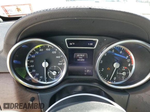 2015 Mercedes-Benz M 400 with VIN 4JGDA5GB7FA502618, listed as a Copart auction lot 49651335 with 141,495 mi miles and Clean Title. Bid and sale history available at DreamBid. Image 9.