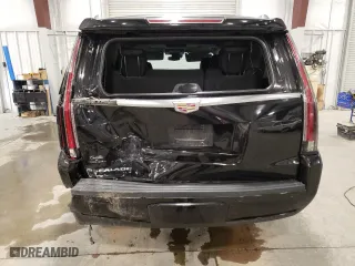 2020 Cadillac Escalade Premium Luxury with VIN 1GYS4CKJ1LR133820, listed as a Copart auction lot 82585614 with 49,787 mi miles and Salvage Title. Bid and sale history available at carsss.com. Image 6.