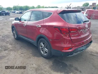 2018 Hyundai Santa Fe 2.4L with VIN 5XYZT3LB3JG541780, listed as a IAAI auction lot 42384065 with 96,754 mi miles and . Bid and sale history available at DreamBid. Image 3.