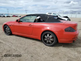 2004 BMW 6 Series 645Ci with VIN WBAEK73414B321494, listed as a Copart auction lot 48622035 with 221,764 mi miles and Clean Title. Bid and sale history available at carsss.com. Image 2.