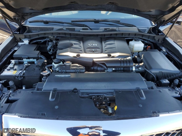 2024 Infiniti QX80 SENSORY with VIN JN8AZ2BE4R9327450, listed as a Copart auction lot 42484215 with 15,044 mi miles and Salvage Title. Bid and sale history available at carsss.com. Image 13.