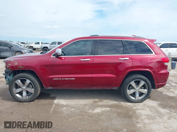 2015 Jeep Grand Cherokee Overland z VIN 1C4RJFCT1FC198611, wystawiony jako IAAI lot #42427311 z przebiegiem 116 140 mil mil oraz . Historia ofert i sprzedaży dostępna na DreamBid. Obrazek 15.